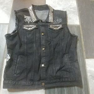 punk rock vest